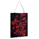 Dark Red Flower Classic Tote Bag View2