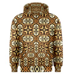 Faux Animal Print Pattern Men s Zipper Hoodies by GardenOfOphir