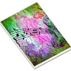 Abstract Music  Large Memo Pads by ImpressiveMoments