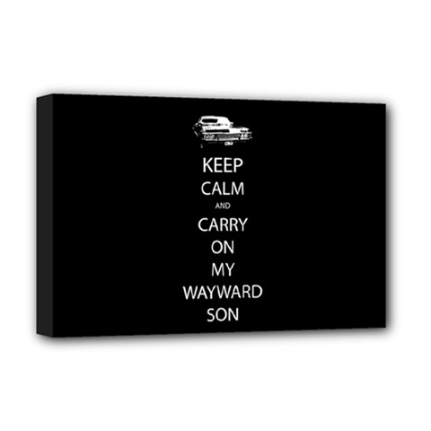 Carry On Centered Deluxe Canvas 18  X 12   by TheFandomWard