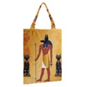 Anubis, Ancient Egyptian God Of The Dead Rituals  Classic Tote Bags View2