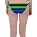 Rainbow Stripes Bikini Bottom View2