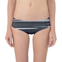 Gray Camouflage Classic Bikini Bottoms