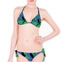 Peacock pattern Bikini Set View1