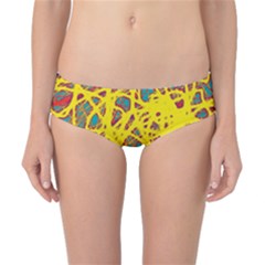 Yellow Neon Classic Bikini Bottoms