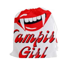 Vampire Girl Drawstring Pouches (xxl)