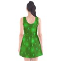 Green Xmas design Scoop Neck Skater Dress View2