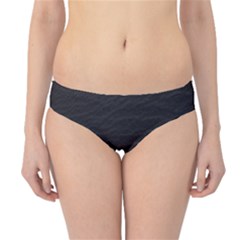 Black Pattern Sand Surface Texture Hipster Bikini Bottoms