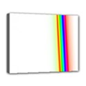 Rainbow Side Background Deluxe Canvas 20  x 16   View1