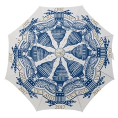 Presidential Inauguration Usa Republican President Trump Pence 2017 Logo Straight Umbrellas