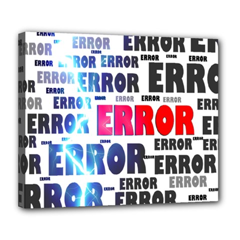 Error Crash Problem Failure Deluxe Canvas 24  X 20  