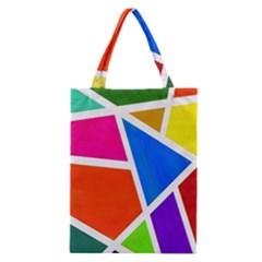 Geometric Blocks Classic Tote Bag