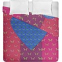 Butterfly Heart Pattern Duvet Cover Double Side (King Size) View2