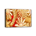 Christmas Straw Xmas Gold Mini Canvas 6  x 4  View1