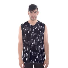 Fabric Cloth Textile Clothing Men s Basketball Tank Top by Nexatart