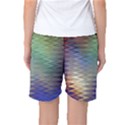 Metallizer Art Glass Women s Basketball Shorts View2