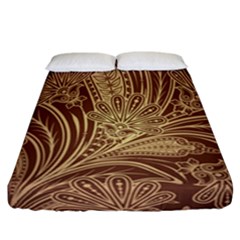 Beautiful Patterns Vector Fitted Sheet (california King Size) by Amaryn4rt