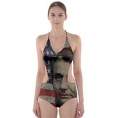 Lincoln Day  Cut-out One Piece Swimsuit