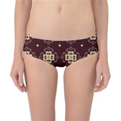 Seamless Ornament Symmetry Lines Classic Bikini Bottoms