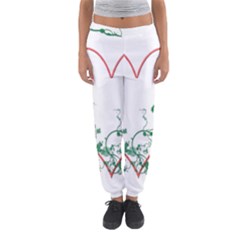 Heart Ranke Nature Romance Plant Women s Jogger Sweatpants by Simbadda