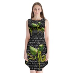 Mantis Sleeveless Chiffon Dress   by Valentinaart