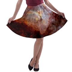 Carina Nebula A-line Skater Skirt