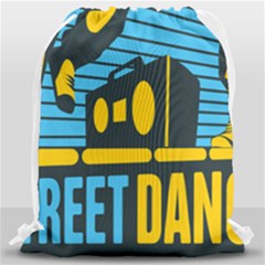 Street Dance R&b Music Drawstring Bag (large) by Mariart