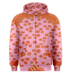 Distance Absence Sea Holes Polka Dot Line Circle Orange Chevron Wave Men s Zipper Hoodie by Mariart