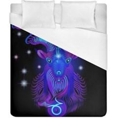 Sign Capricorn Zodiac Duvet Cover (california King Size) by Mariart