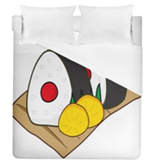 Sushi Food Japans Duvet Cover (queen Size) by Mariart