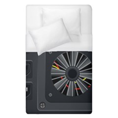 Special Black Power Supply Computer Duvet Cover (single Size) by BangZart