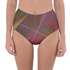 80sraveparty Reversible High-waist Bikini Bottoms