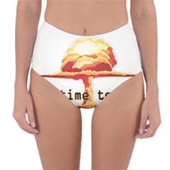 Nuclear Explosion Reversible High-waist Bikini Bottoms