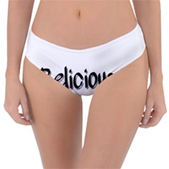 Belicious World Logo Reversible Classic Bikini Bottoms