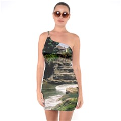 Tanah Lot Bali Indonesia One Soulder Bodycon Dress