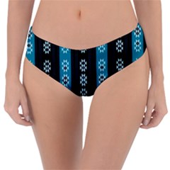 Folklore Pattern Reversible Classic Bikini Bottoms