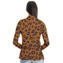 Dark Leopard Drape Collar Cardigan View2