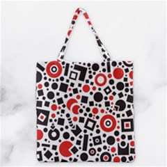 Square Objects Future Modern Grocery Tote Bag by Celenk