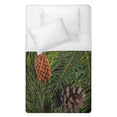 Branch Christmas Cone Evergreen Duvet Cover (single Size) by Celenk