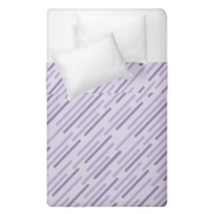 Halloween Lilac Paper Pattern Duvet Cover Double Side (single Size) by Celenk