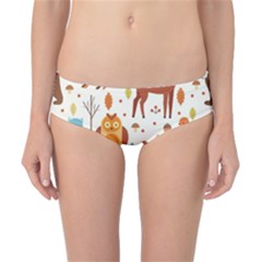 Woodland Friends Pattern Classic Bikini Bottoms by Bigfootshirtshop