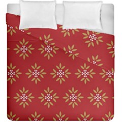 Pattern Background Holiday Duvet Cover Double Side (king Size) by Celenk