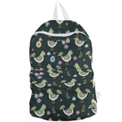 Easter Pattern Foldable Lightweight Backpack by Valentinaart