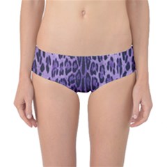 Purple Leopard Print Classic Bikini Bottoms by CasaDiModa