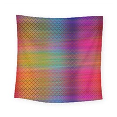 Colorful Sheet Square Tapestry (small) by LoolyElzayat