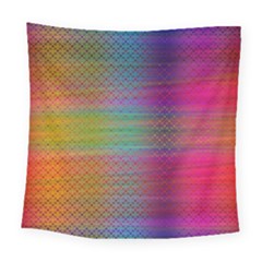 Colorful Sheet Square Tapestry (large) by LoolyElzayat