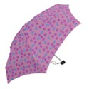 Pink Star Blue Hats Mini Folding Umbrellas View2