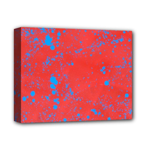 Blue Blood Deluxe Canvas 14  X 11  (stretched) by WILLBIRDWELL