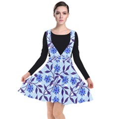 Blue Dot Floral Other Dresses by snowwhitegirl