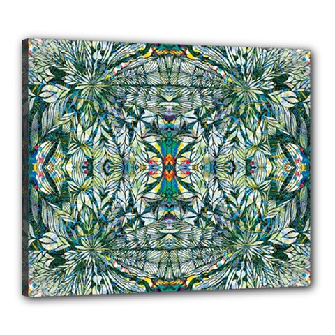 Pattern Design Pattern Geometry Canvas 24  X 20  (stretched)